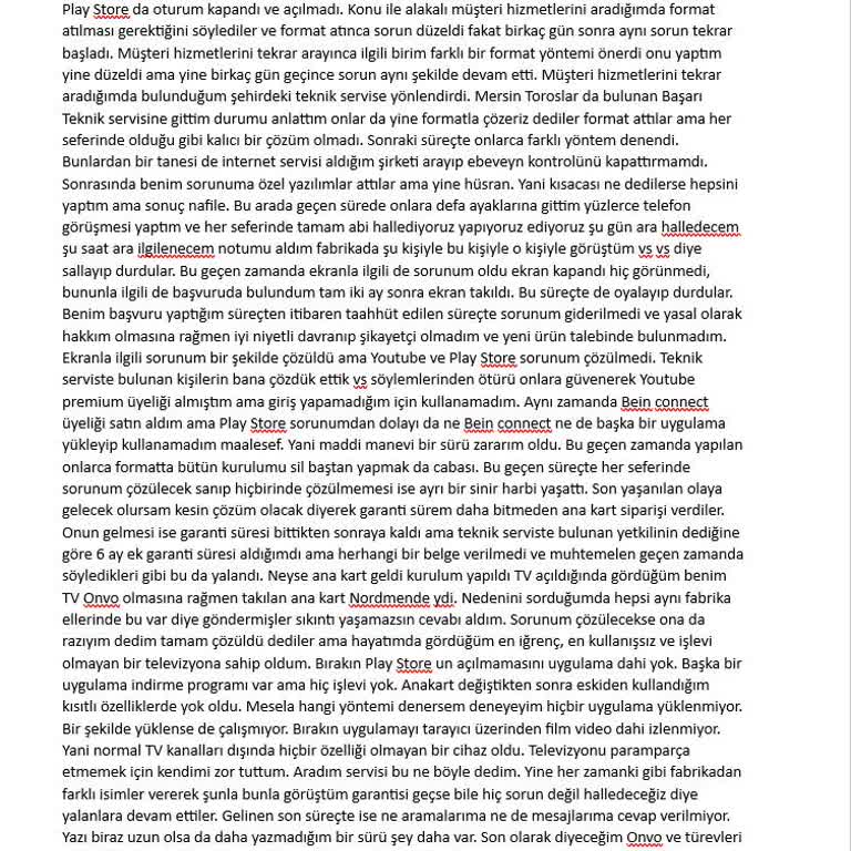 Hepsiburada'dan Aldığım TV İle İlgili Sorunlar