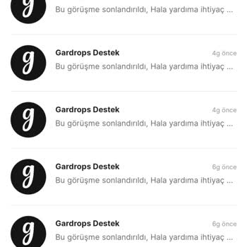 Gardrops'ta Kargo Sorunu Ve İletişim Eksikliği