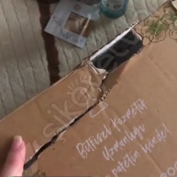 Yves Rocher Kargo Kutusunun Büyük Bir Şekilde Yırtık Gelmesi!