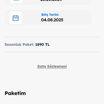 Sezonluk Paket İptalinde Yaşanan Sorun Ve Müşteri Hizmetleri Ulaşım Zorluğu