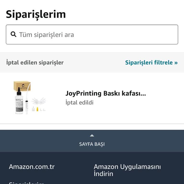 Amazon Siparişim Uçtu, Param İade Edilmedi