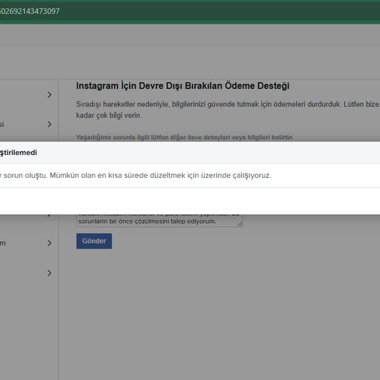 Instagram Reklam Hesabı Kısıtlandı, Destek Alınamıyor!