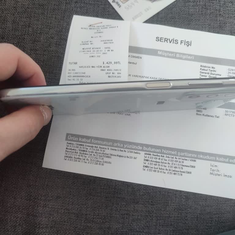 Samsung Servisinden Memnuniyetsizlik Ve Cihaz Sorunları