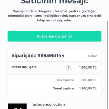 Kargolanmayan Siparişler Ve Ulaşılamayan Satıcı