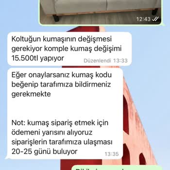 Kelebek Koltuk Takımı: Garanti Süresi Dolmadan Çözülmeyen Sorun