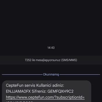 İzinsiz Üyelik Ve Fatura Sorunu