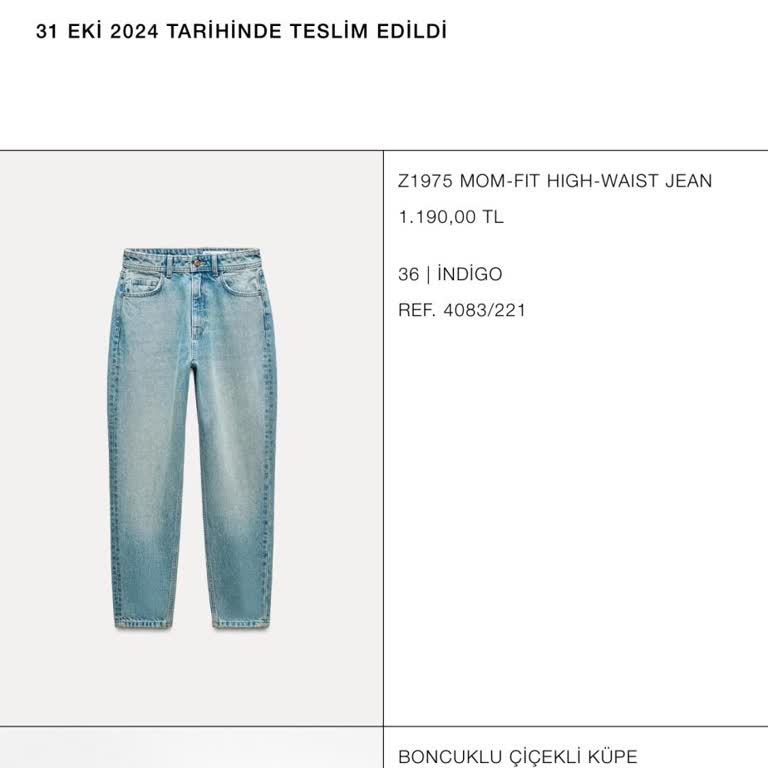 Zara'dan Teslim Edilmeyen Sipariş Ve Müşteri Hizmetleri Sorunu