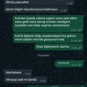 İade Ve Değişim Sürecinde İletişimsizlik Sorunu