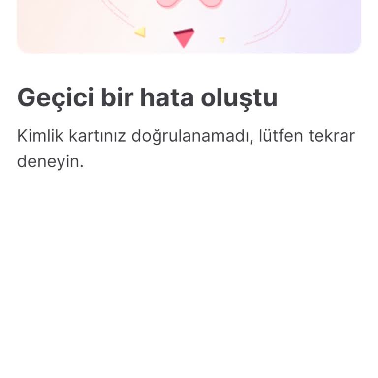Hepsifinans Kimlik Doğrulama Sorunu