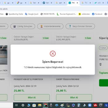 E-Devlet Ve Epttavm'de Kimlik Eşleşme Sorunu