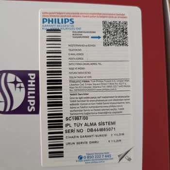Açık Koruma Bantlarıyla Gelen Philips Lumea Cihazı Sorunu