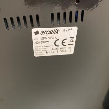 Arçelik Tost Makinesi Yedek Parça Sorunu