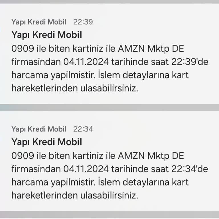 Bilinmeyen Harcamalarla Karşılaştım, Acil Çözüm Bekliyorum