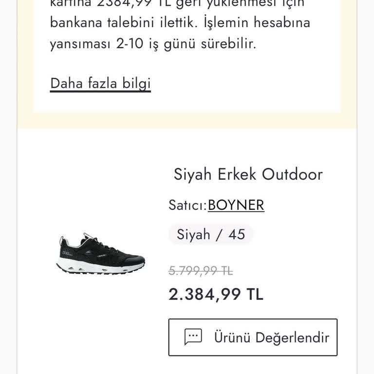 Boyner'den İade Sorunu: Para İadesi Hala Yapılmadı