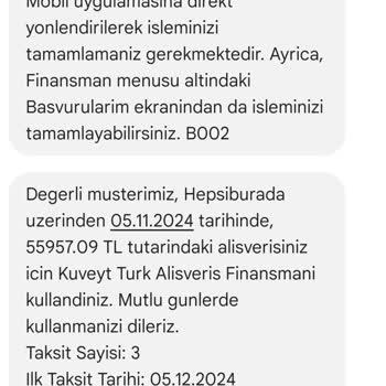 Alışveriş Kredisiyle Sipariş Sorunu: Ürün Teslim Edilmedi, Kredi Kullanılamıyor