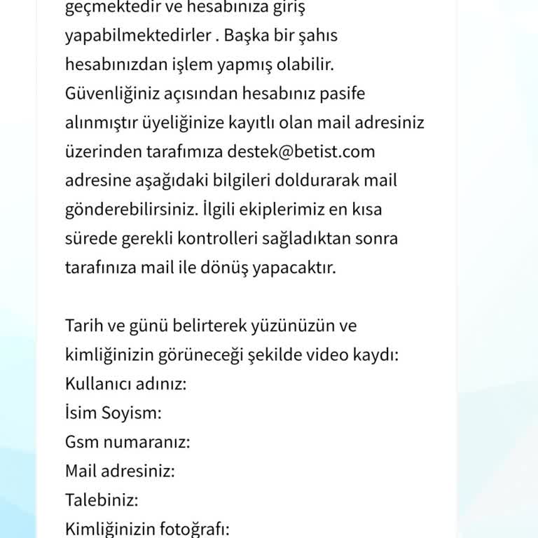 Hesabımda Şüpheli İşlemler Ve Haksız Para Kaybı