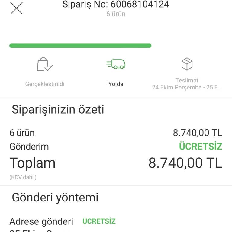 Oysho Online Siparişim Nerede?