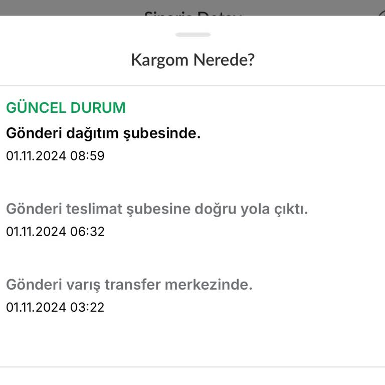 Sürat Kargo Ferah Acente'de Teslimat Sorunu Ve Kötü Hizmet