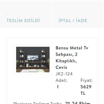 Geciken Teslimat Ve İletişim Sorunları