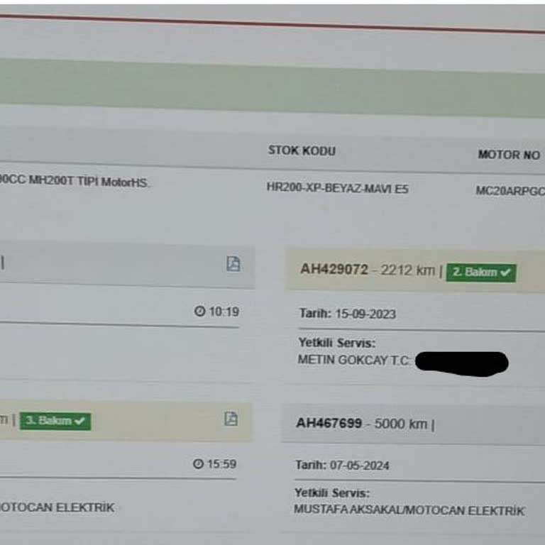 Erken Bakım Yüzünden Garanti Dışı Kalan Hero Motor