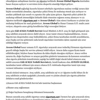 Sigorta Hizmetlerinde Yaşanan Sorunlar ve Mağduriyetler