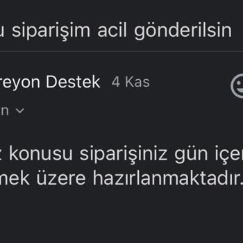 Sipariş Verildi, Ürünler Hâlâ Kargoya Verilmedi