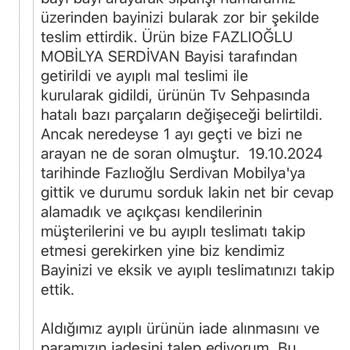 Ayıplı Ürün Teslimatı Ve Değişim Sorunu