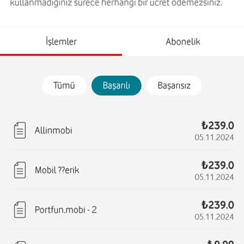 Vodafone Pay İle İzinsiz Çekim Ve Müşteri Hizmetlerine Erişim Sorunu