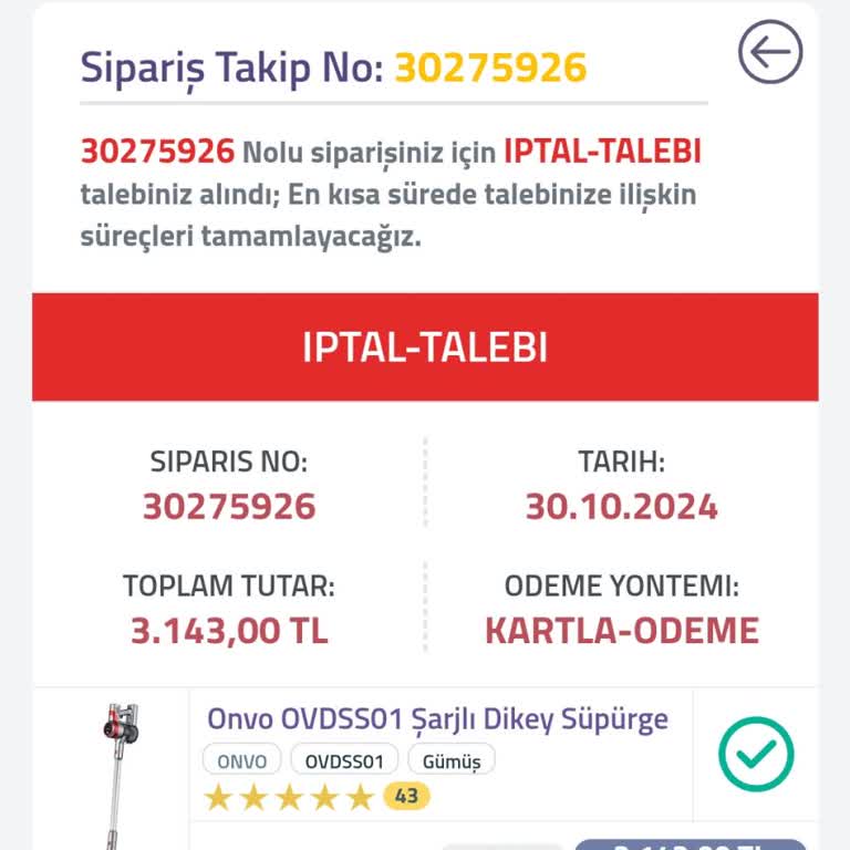 Exenbilgisayar.com Ürün İadesinde Gecikme Ve Müşteri Hizmetleri Sorunu!