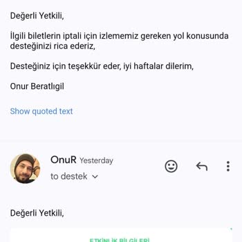 Etkinlik İptali Sonrası İade Sorunu