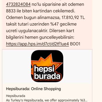 Hepsipay Taksit Ödemesi Sorunu Ve Çözüm Beklentisi