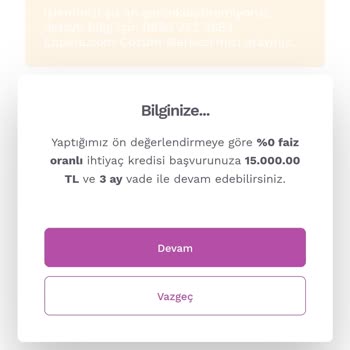 Yanıltıcı Kredi Kampanyası Deneyimi