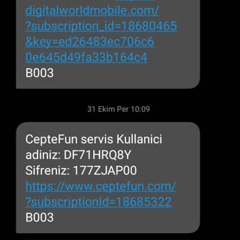 Vodafone'da Bilgim Dışında Yapılan Mobil Ödeme Ve Abonelikler
