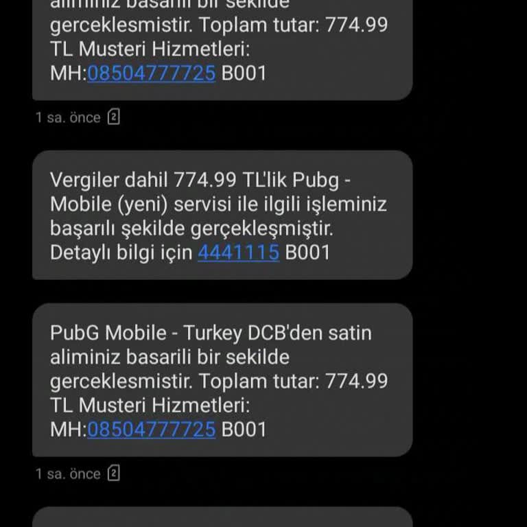 İzinsiz Yapılan PUBG Ödemeleri