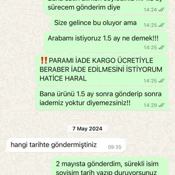 Uzun Süreli İade Süreci Ve İletişim Sorunları