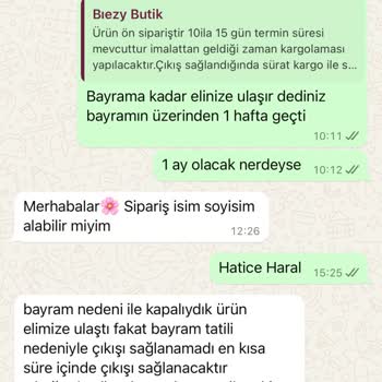 Uzun Süreli İade Süreci Ve İletişim Sorunları