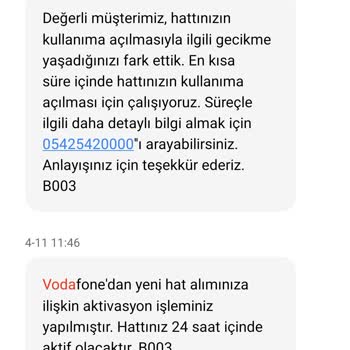 Onaysız Hat Açılması Ve Yetersiz Müşteri Hizmetleri