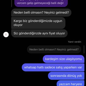 Online Alışverişte Kötü Deneyim Ve İletişim Sorunları
