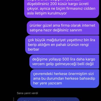 Online Alışverişte Kötü Deneyim Ve İletişim Sorunları