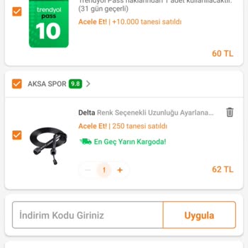 TrendyolPass Süresi Hakkında Eksik Bilgilendirme Ve Mağduriyet