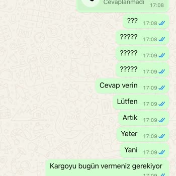 Yanlış Ürün Gönderimi Ve Yetersiz Müşteri Hizmeti