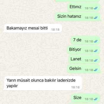 Yanlış Ürün Gönderimi Ve Yetersiz Müşteri Hizmeti