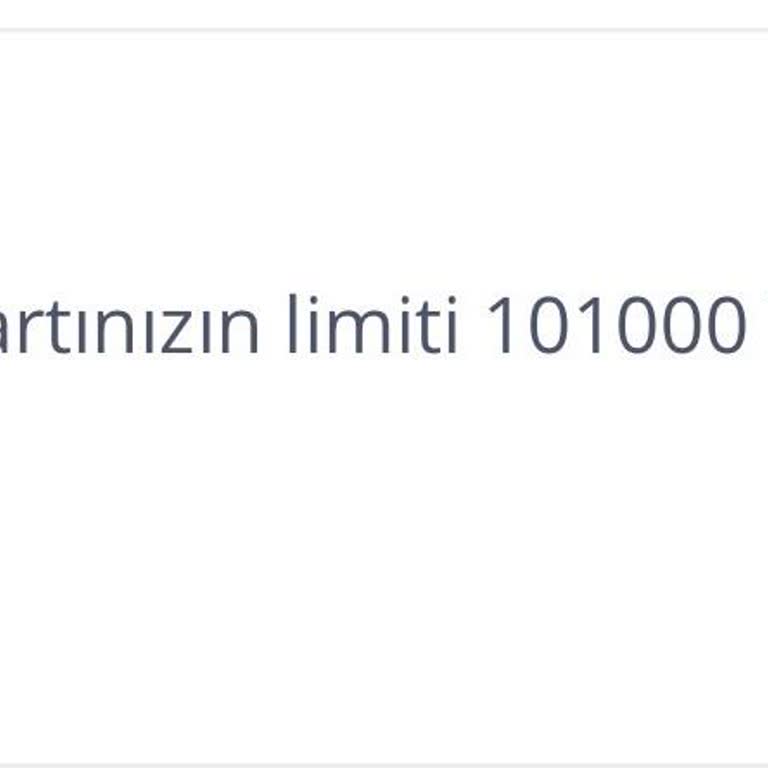 Otomatik Kredi Kartı Limiti Artışı Sorunu