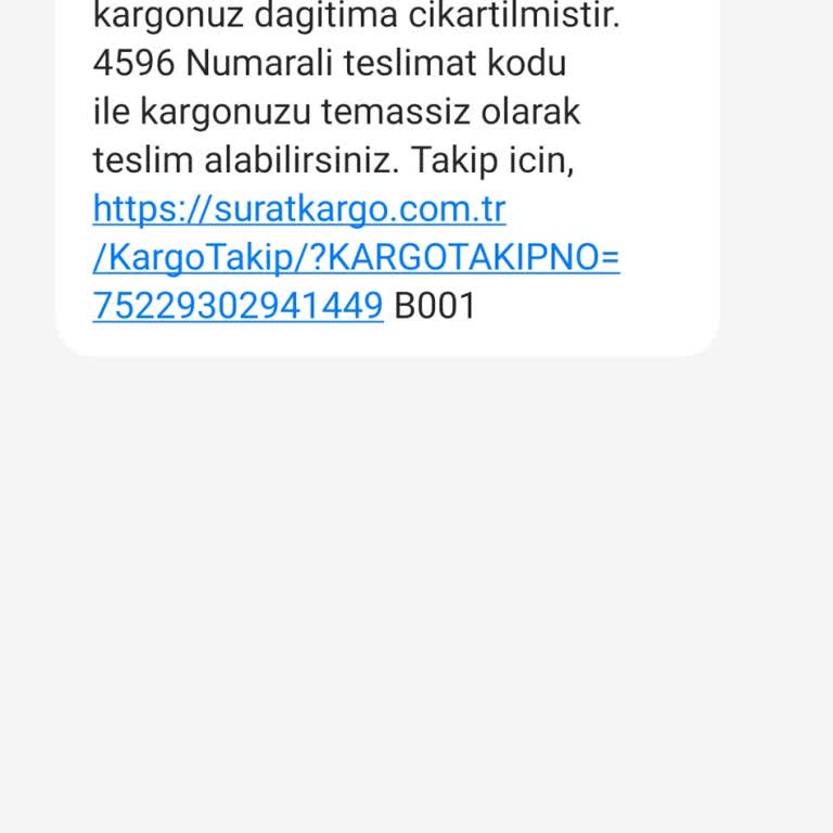 Sürat Kargo'nun Geciken Teslimat Sorunu