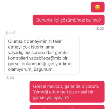 Yemeksepeti Siparişinde Yanlış Ve Kalitesiz Ürünler