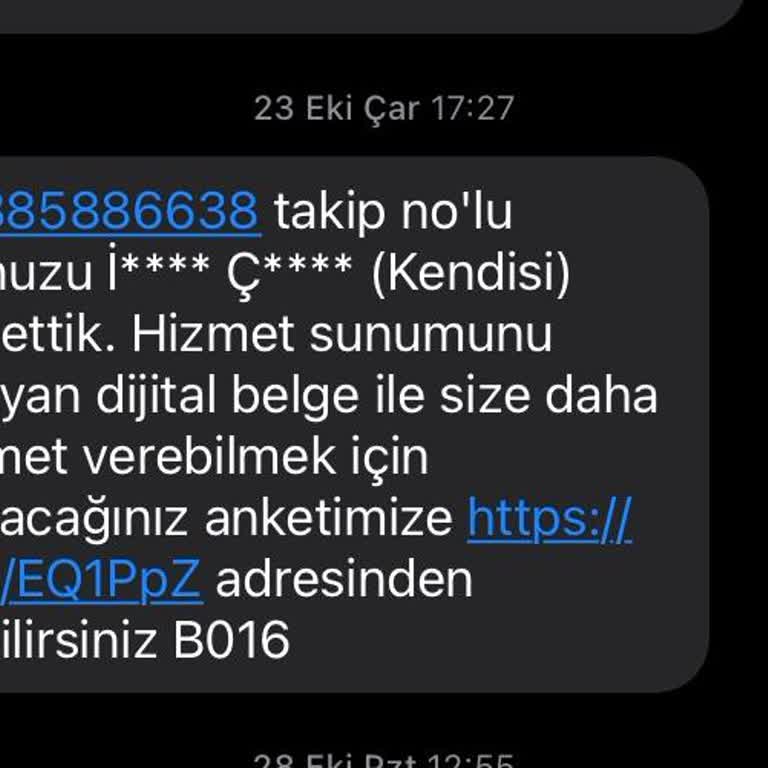 Kayıp Kargo Ve Yetersiz Müşteri Hizmetleri