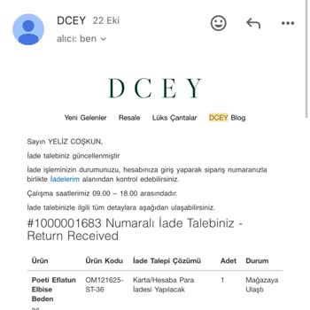 İade Sürecinde Geciken Ödeme Mağduriyeti