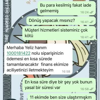 İade Sürecinde Geciken Ödeme Mağduriyeti