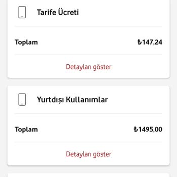 Yurt Dışı Kullanımı Olmadan Yüksek Fatura Şikayeti