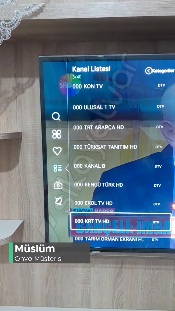 Onvo Kanal Listem 00 Gösteriyor! videonun kapak resmi